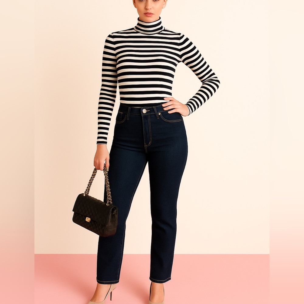 Style & Co Black High Rise Jeans